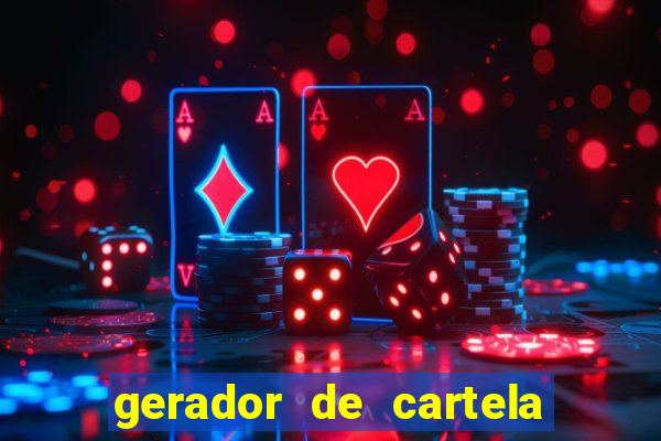 gerador de cartela bingo 1 a 75